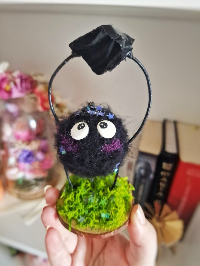 Figura Susuwatari esponjoso, Inspirado en El Viaje de Chihiro
