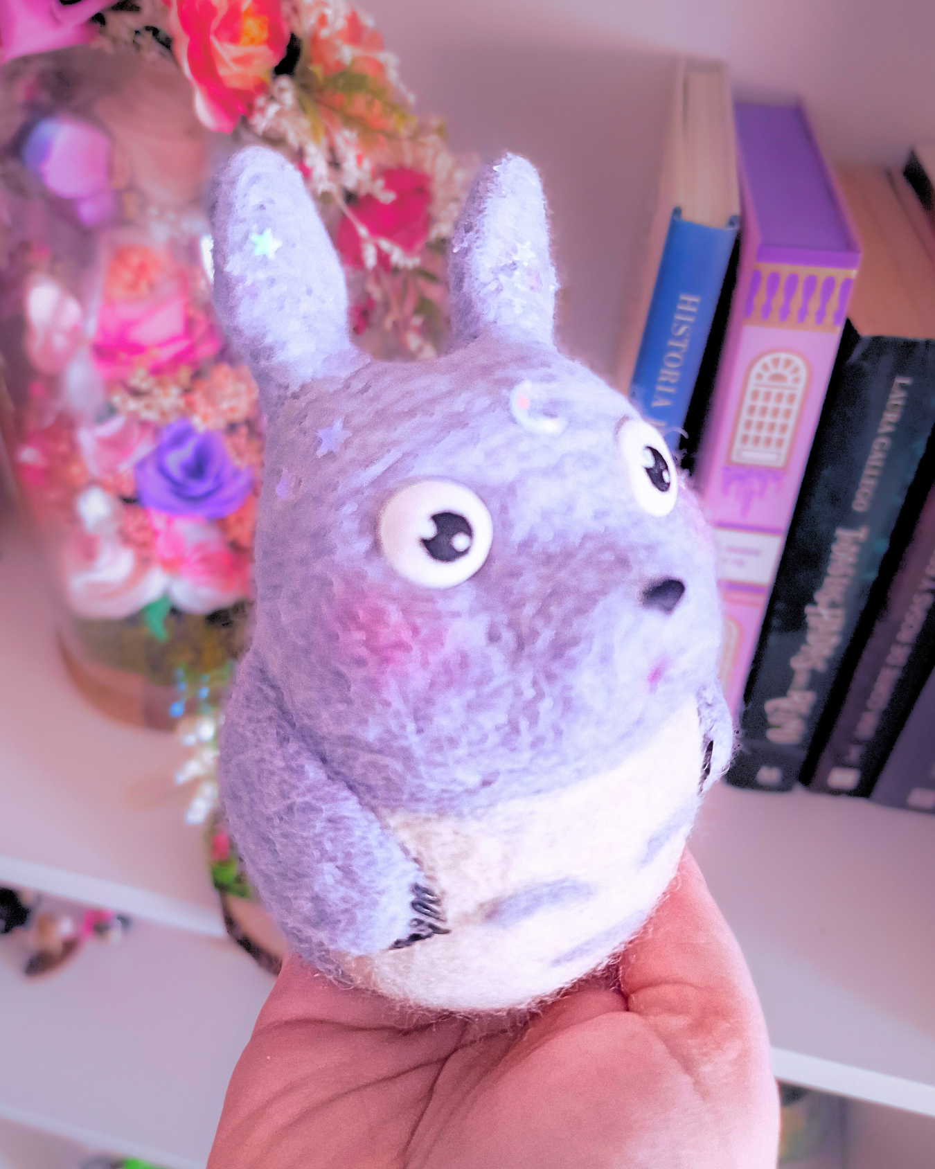 Wool figure from the movie: My Neighbor Totoro by Studio Ghibli | Special gift, handmade