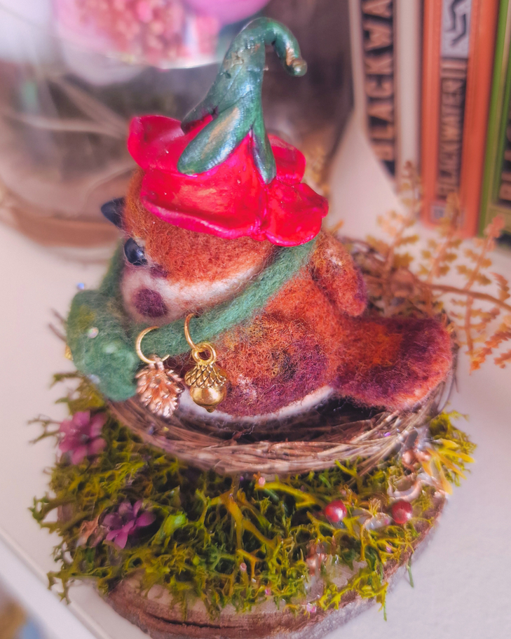 Sparrow figure, fairy tale character