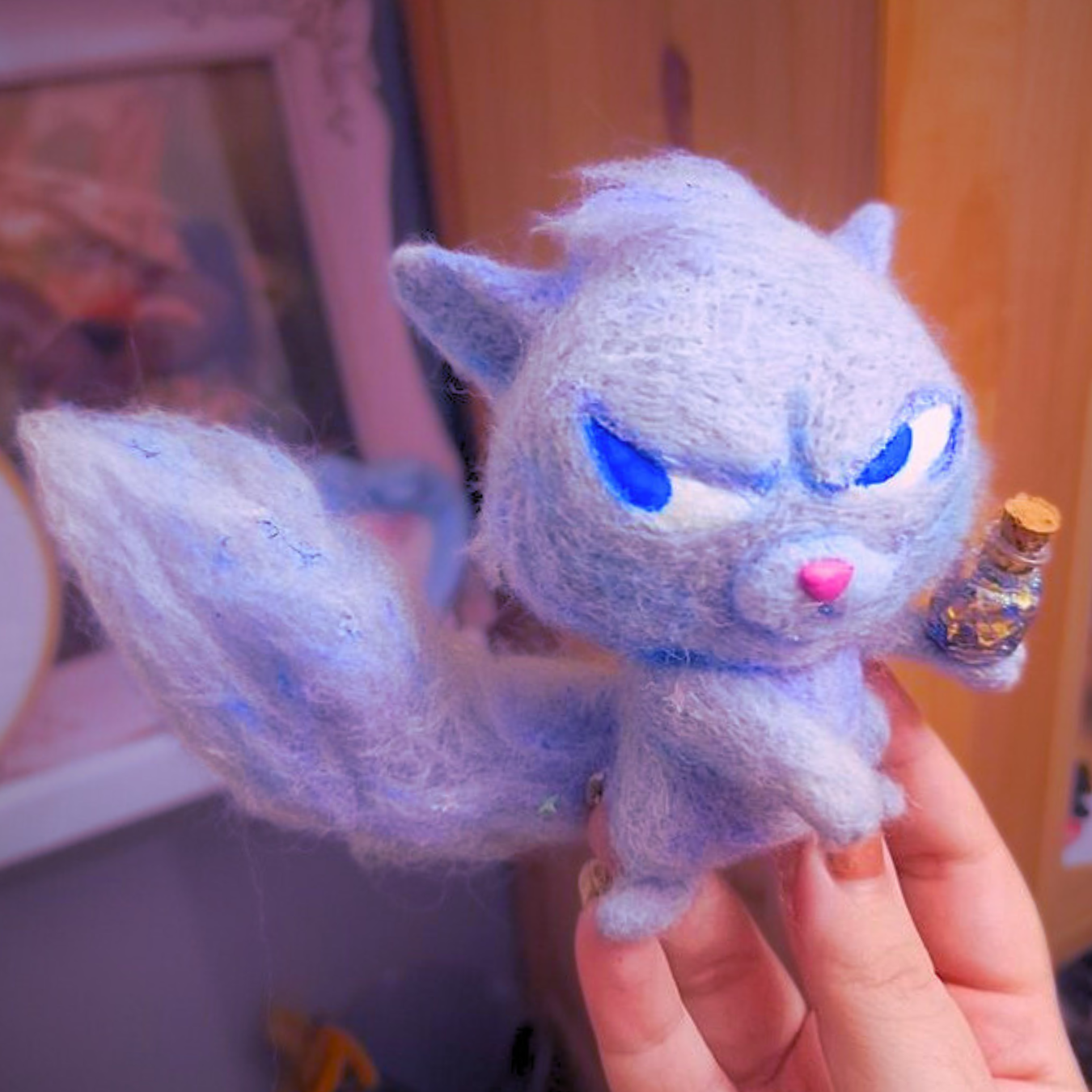 Yzma the cat from the Disney movie The Emperor's New Groove