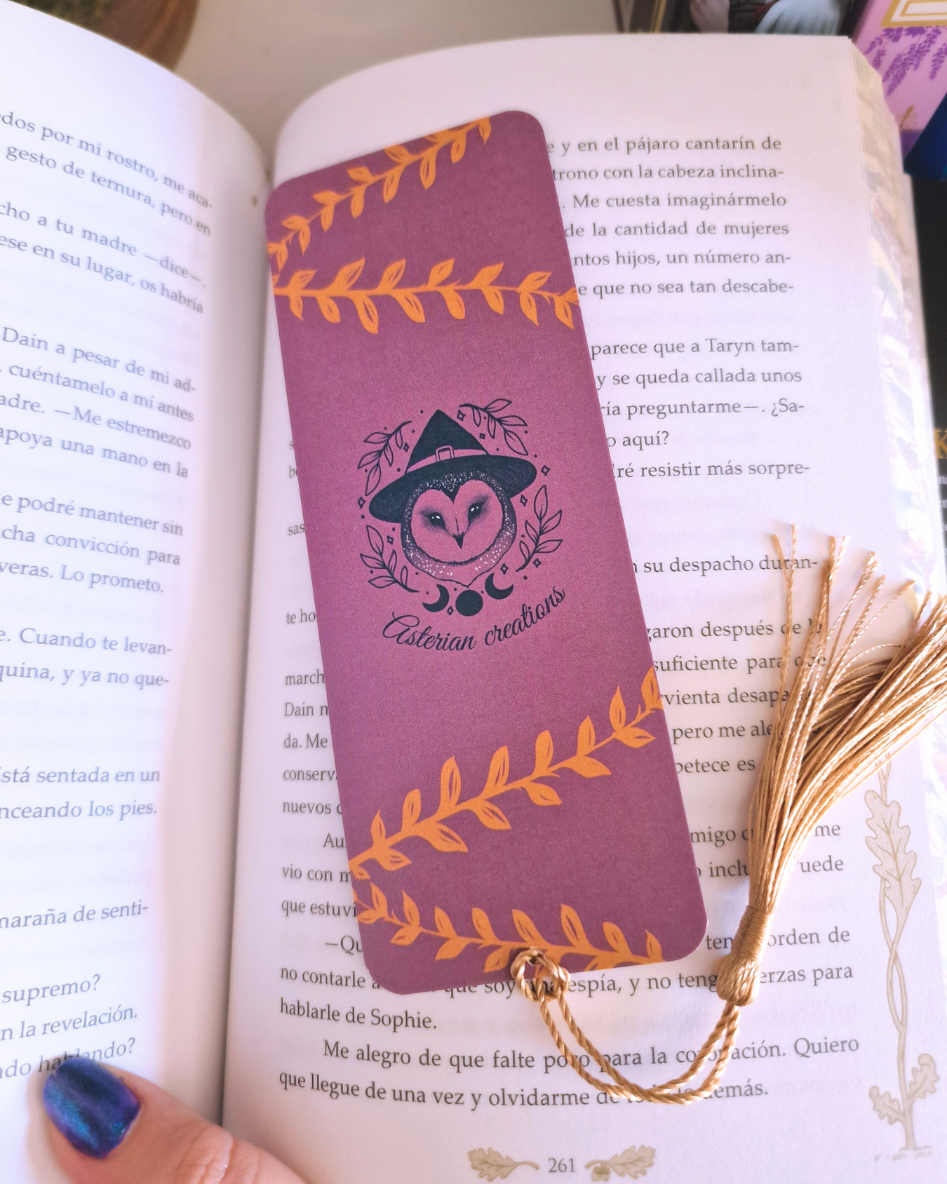 "Pretty Girls Read Indecent Books" Bookmark | Inspired by Villain's Assistant