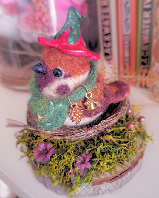 Sparrow figure, fairy tale character